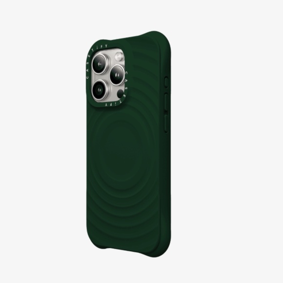 casetify Ripple Case - Deep Green (iPhone 15 pro max) - Picture 1 of 3